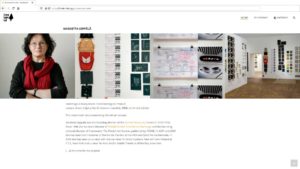 Desktopverion av portfolio-webbsida | Konstgrupp finnfemfel, Finland - Tyskland